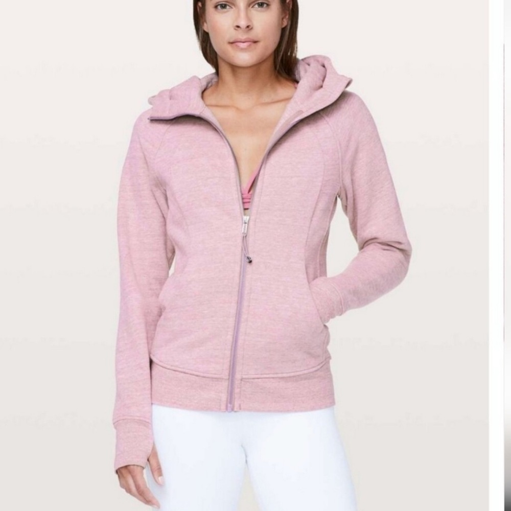 Lululemon NWOT Scuba in Heather Pink- Firm price